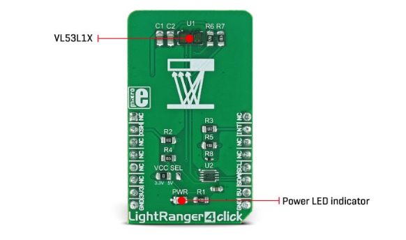 Mikroe MIKROE-3176 LightRanger 4 Click